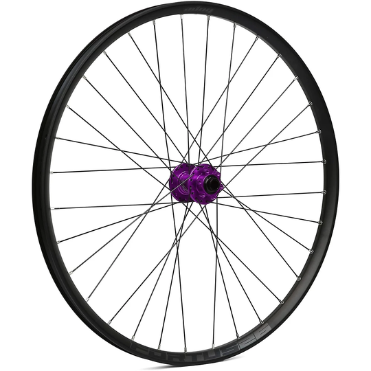 Hope Fortus 26 Mountain Bike Front Wheel - 15 x 110mm Boost - Purple, Purple
