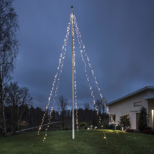 Konstsmide 4780-117 Valosarja lipputankoon 5x100 LED, 24V/IP44
