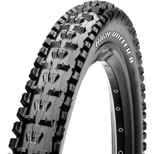 Maxxis High Roller II MTB Tyre (DC-TLR) - Folding - Black, Black