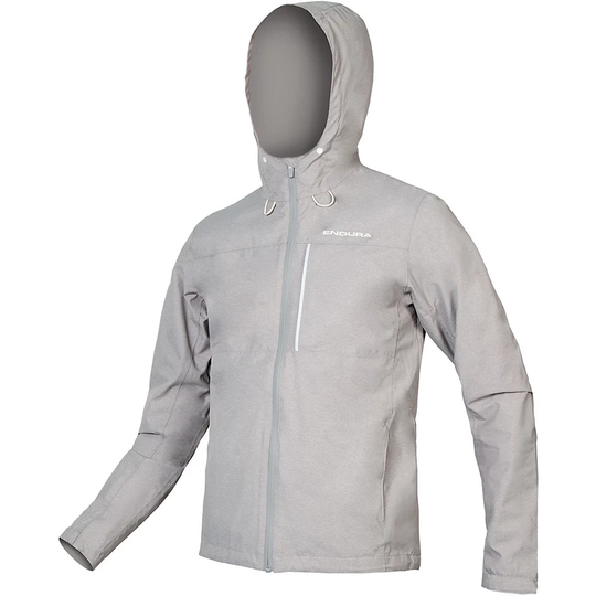 Endura Hummvee Waterproof Hooded MTB Jacket - S} - Fossil, Fossil