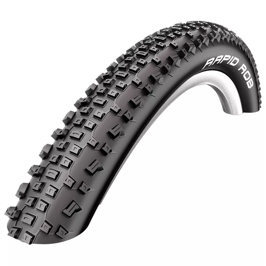 Schwalbe Rapid Rob MTB Tyre - K-Guard - Black - 29"}, Black