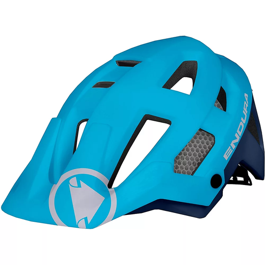 Endura SingleTrack Helmet SS22 - M/L} - Electric Blue, Electric Blue