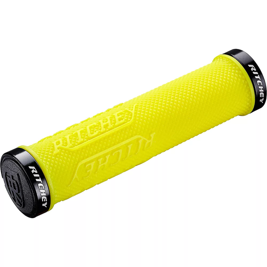 Ritchey WCS TrueGrip X Locking Bar Grip - 130mm} - Yellow, Yellow