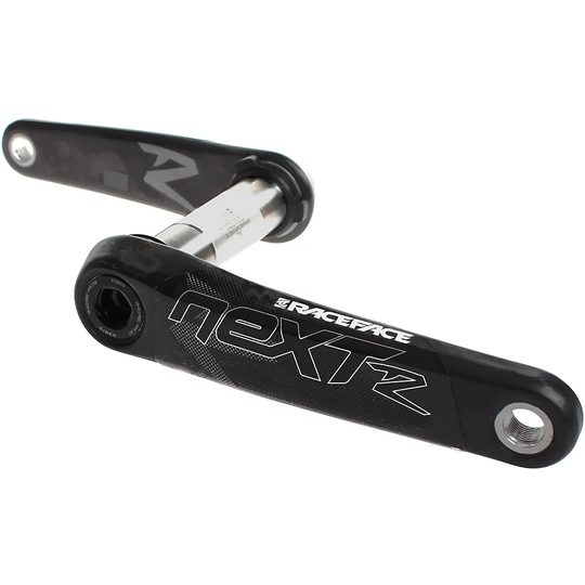 Race Face Next-R MTB Crankset - Black, Black