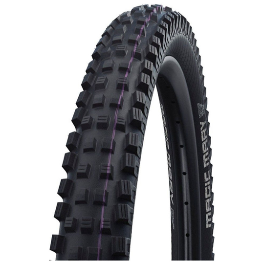 Schwalbe Magic Mary Evo Super Gravity MTB Tyre - Addix Ultra Soft - Black Purple, Black Purple