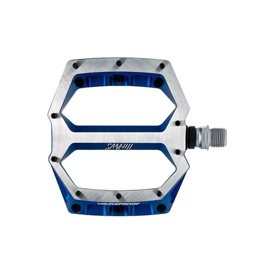 Nukeproof Horizon Pro Sam Hill Enduro MTB Pedals - Blue, Blue