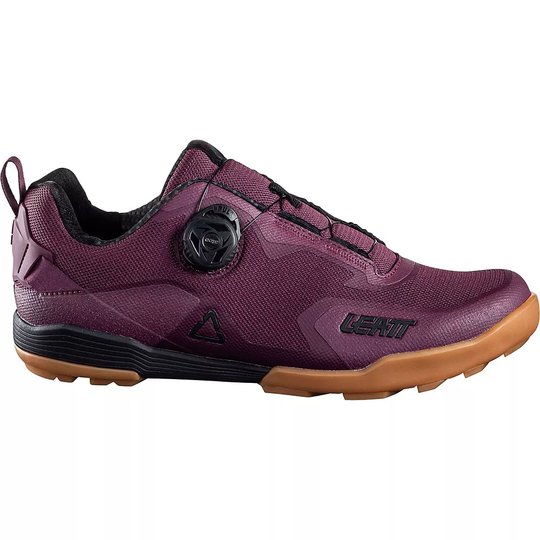 Leatt 6.0 Clipless Pedal Shoe 2022 - UK 8.5} - Malbec, Malbec