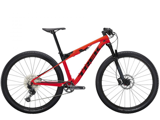 Trek Supercaliber 9.6 2022 - Radioactive Red / Trek Black M/L