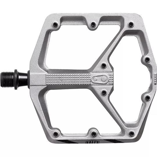 crankbrothers Stamp 3 Flat Mountain Bike Pedals - Large} - Grey, Grey
