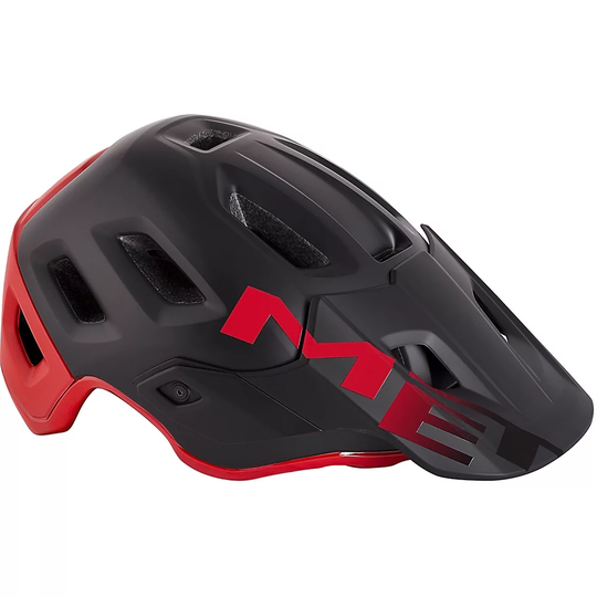 MET Roam MTB Helmet (MIPS) 2018 - S} - BLACK-RED, BLACK-RED
