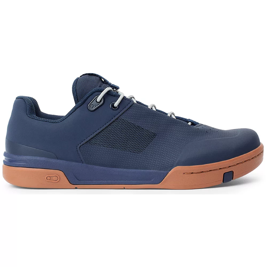 crankbrothers Stamp Lace Flat Pedal Shoe - UK 6} - Navy-Silver, Navy-Silver
