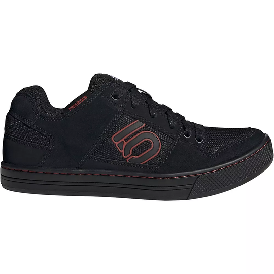 Five Ten Freerider MTB Shoes 2021 - UK 10.5} - Black-Red, Black-Red