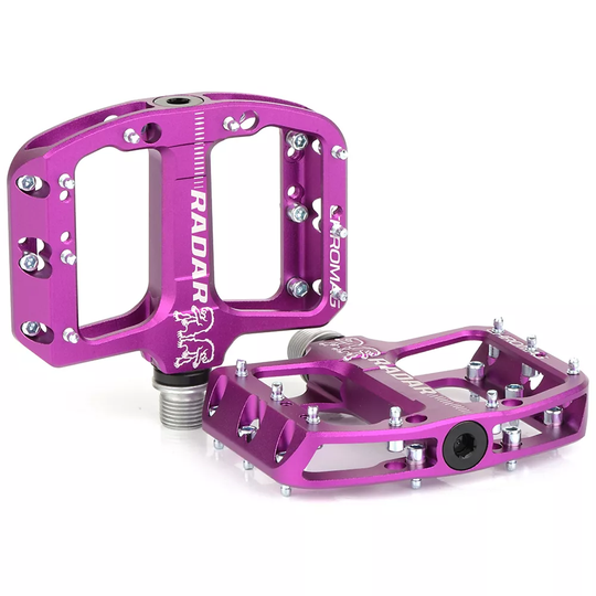 Chromag Radar Youth MTB Pedals - Purple, Purple