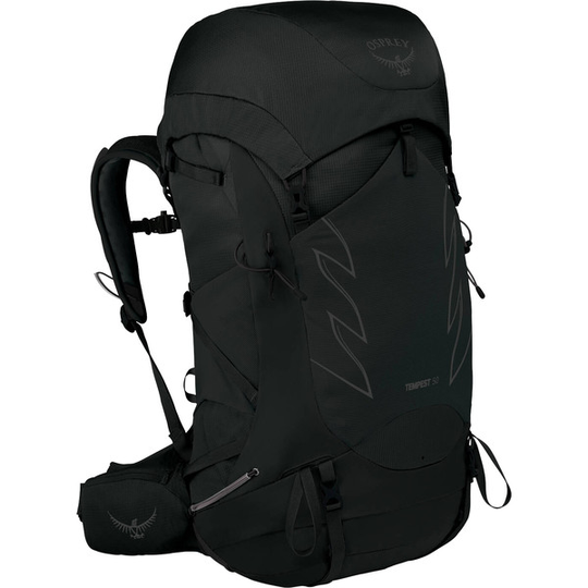 Osprey Tempest 50 - Stealth Black - Naiset - XS/S