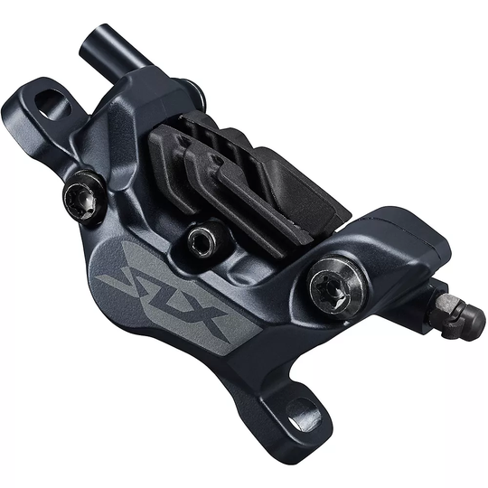 Shimano SLX M7120 MTB Disc Brake Caliper - Black - Post Mount}, Black