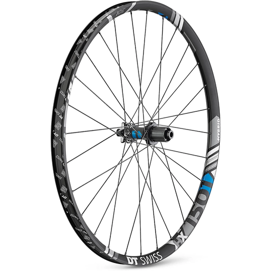 DT Swiss HX 1501 Spline 30 Rear MTB Wheel - Black - 12x148mm}, Black