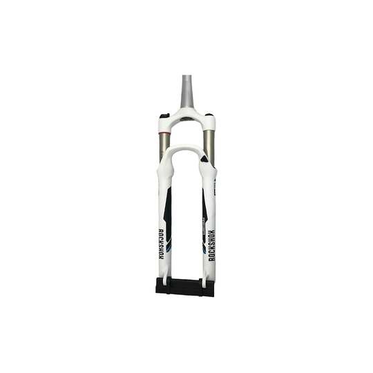 RockShox Reba RL Solo Air QR Fork - 100mm Travel - White-Blue, White-Blue