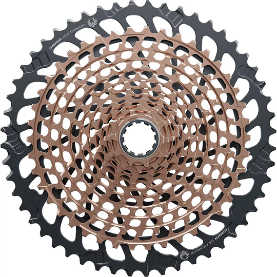SRAM XG-1299 Eagle 12 Speed Cassette - Copper - 10-52t}, Copper