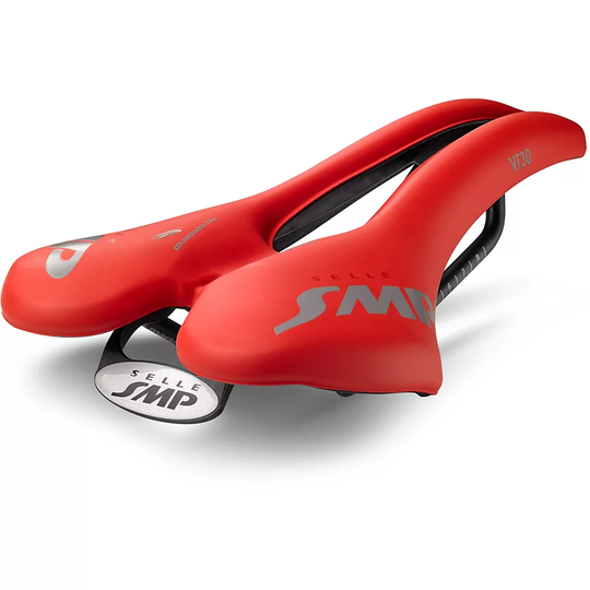 Selle SMP VT 30 Sport Saddle - One Size} - Red, Red
