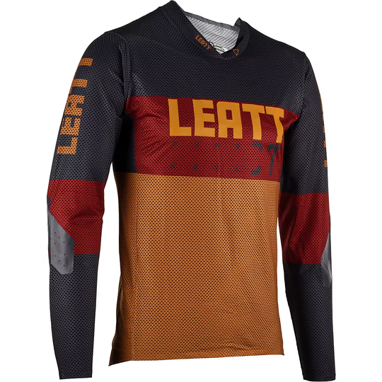 Leatt MTB Gravity 4.0 Jersey 2023 - L} - Suede, Suede