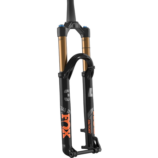 Fox Suspension 34 Float Factory Fit4 Fork - Axle: 15QR110 Steerer: Tapered - Black, Black