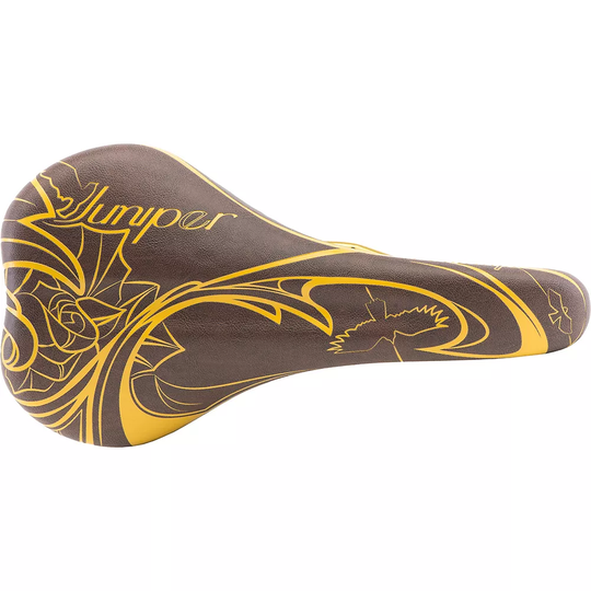 Chromag Juniper LTD Women's MTB Saddle - 141mm Wide - Goldhide, Goldhide