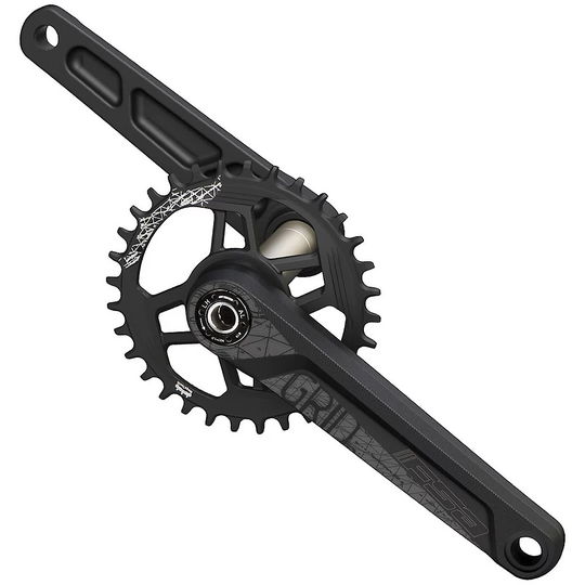 FSA Grid Modular Chainset - Black - No BB}, Black