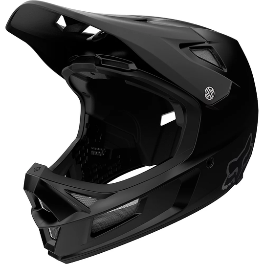 Fox Racing Rampage Comp Full Face Helmet MTB - XL} - Matte Black, Matte Black