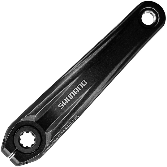 Shimano STEPS FC-E8000 Left Crank Arm - Black, Black