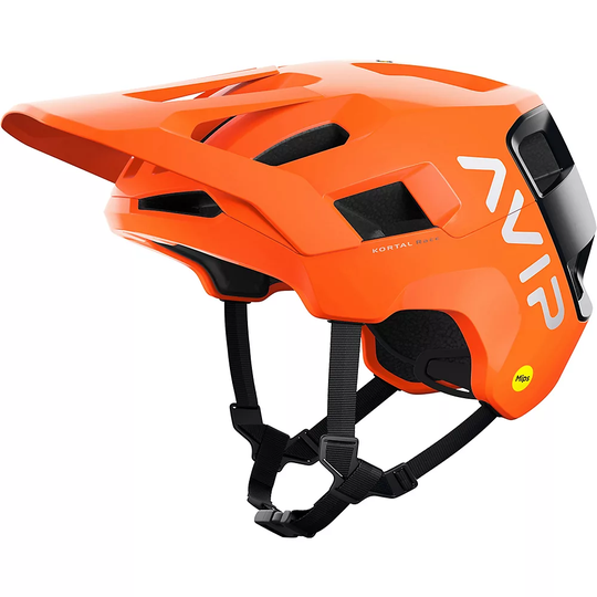 POC Kortal Race MIPS MTB Helmet 2021 - L} - Fluorescent Orange AVIP-Uranium Black Matt, Fluorescent Orange AVIP-Uranium Black Matt