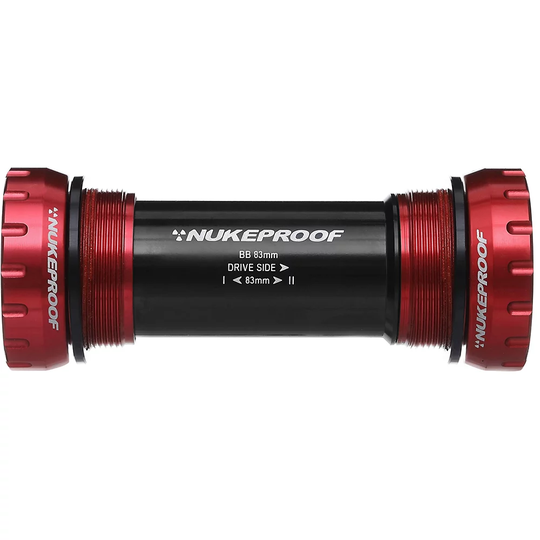 Nukeproof Horizon Bottom Bracket GXP - 83mm - English Thread} - Red, Red