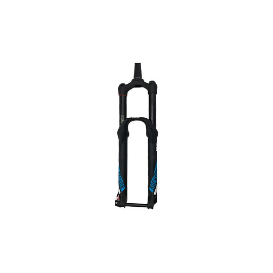 RockShox Pike RCT3 Solo Air Fork - 120mm Travel - black-blue, black-blue