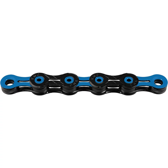 KMC DLC11 11 Speed Chain - Black-Blue, Black-Blue