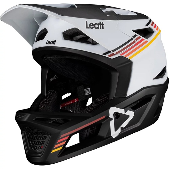 Leatt MTB Gravity 4.0 Helmet 2023 - S} - White, White