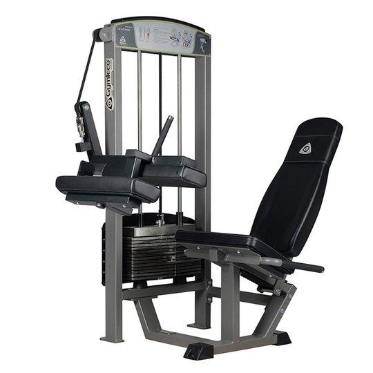 Gymleco Voimailulaite Thigh Curl Sitting GL341, Kuntosalilaitteet - Jalat