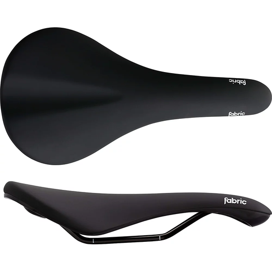 Fabric Scoop Radius Sport Bike Saddle - 142mm Wide - Black, Black