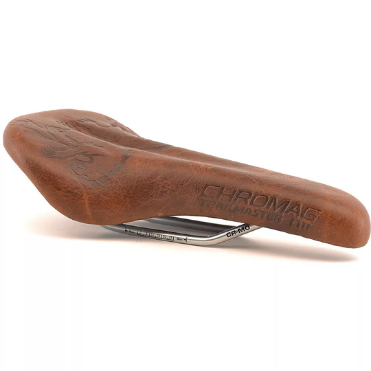 Chromag Trailmaster LTD Mountain Bike Saddle - 140mm Wide - Chocolate, Chocolate