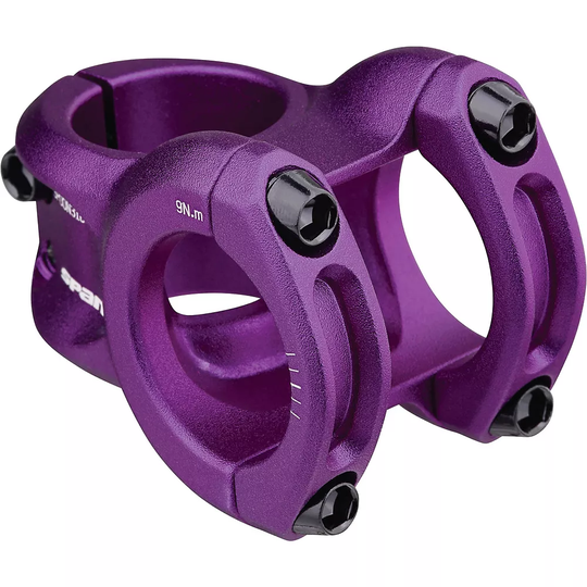 Spank SPOON 318 Mountain Bike Stem - Purple - Length: 43mm}, Purple