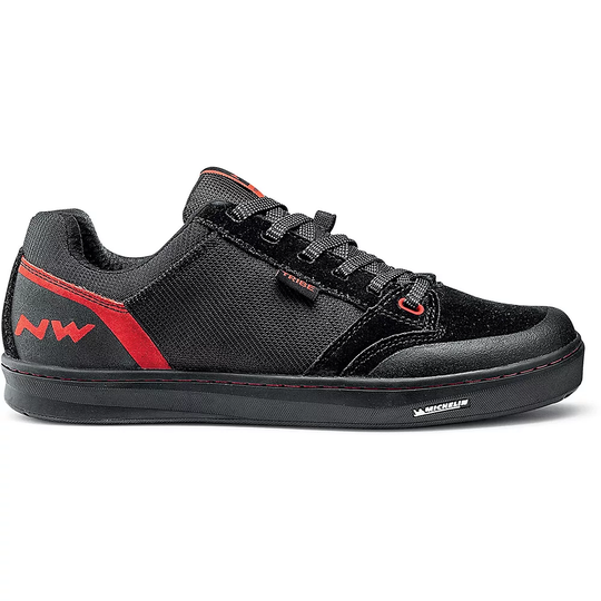 Northwave Tribe MTB Shoes - EU 43} - BLACK-RED, BLACK-RED