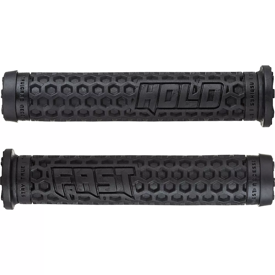 NS Bikes Hold Fast Unlocked MTB Handlebar Grips - Black, Black