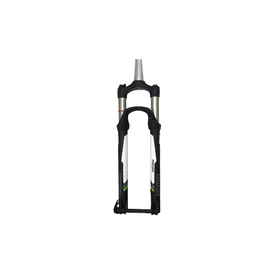 RockShox Reba RL Solo Air Fork - 100mm Travel - Black-Green, Black-Green