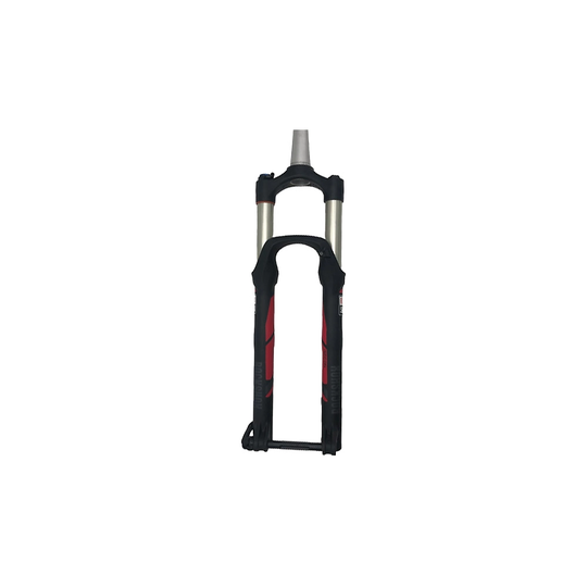 RockShox Recon Gold Solo Air Fork - 160mm Travel - BLACK-RED, BLACK-RED