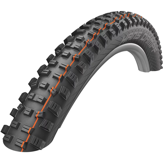 Schwalbe Hans Dampf Tyre - SnakeSkin - Folding Bead - Black, Black