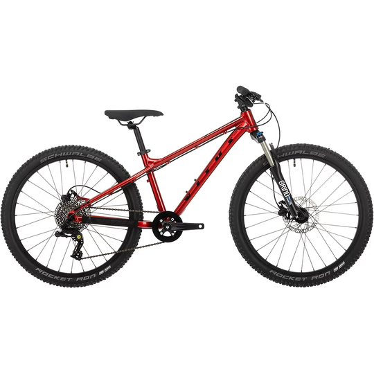 Vitus Nucleus 24 Youth Hardtail Bike 2021 - Red - 24"}, Red