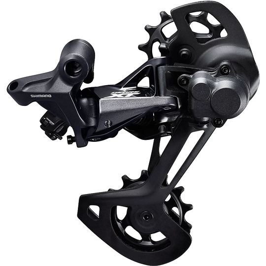 Shimano XT M8120 2x12sp Rear Derailleur - Long Cage} - Black, Black