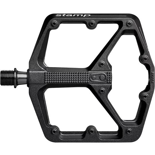 crankbrothers Stamp 3 Flat Mountain Bike Pedals - Large} - Black, Black