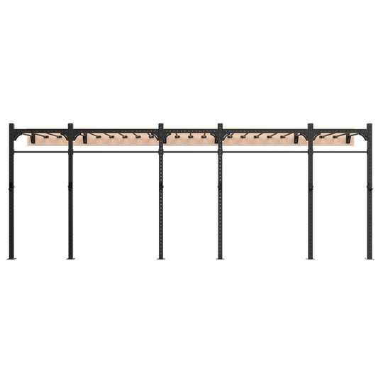 Eleiko Wallmounted 7,2M XF 80 Rig W/ Monkeybars, Crossfit rig Eleiko