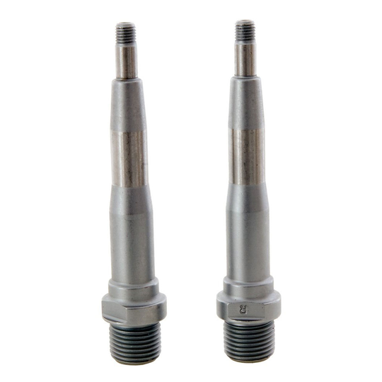 Nukeproof Proton CrMo Flat MTB Pedal Axle Kit - Silver, Silver