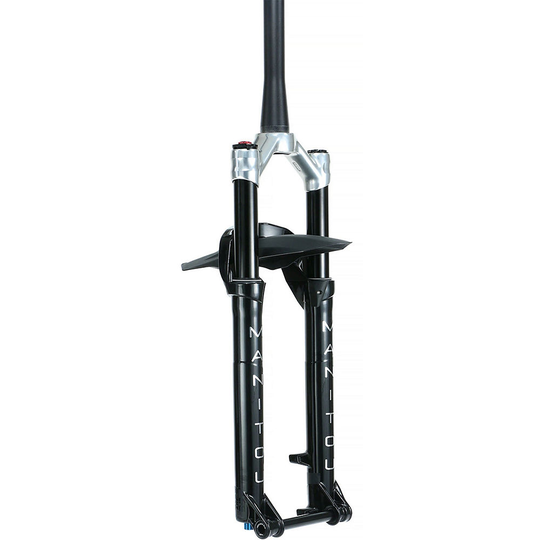 Manitou R7 Pro Mountain Bike Suspension Fork - Black - Travel: 100mm Offset: 37mm}, Black