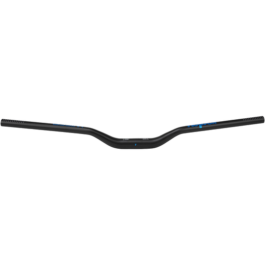Ragley Wiser Alloy Riser MTB Handlebar - Black - Blue - 31.8mm, Black - Blue